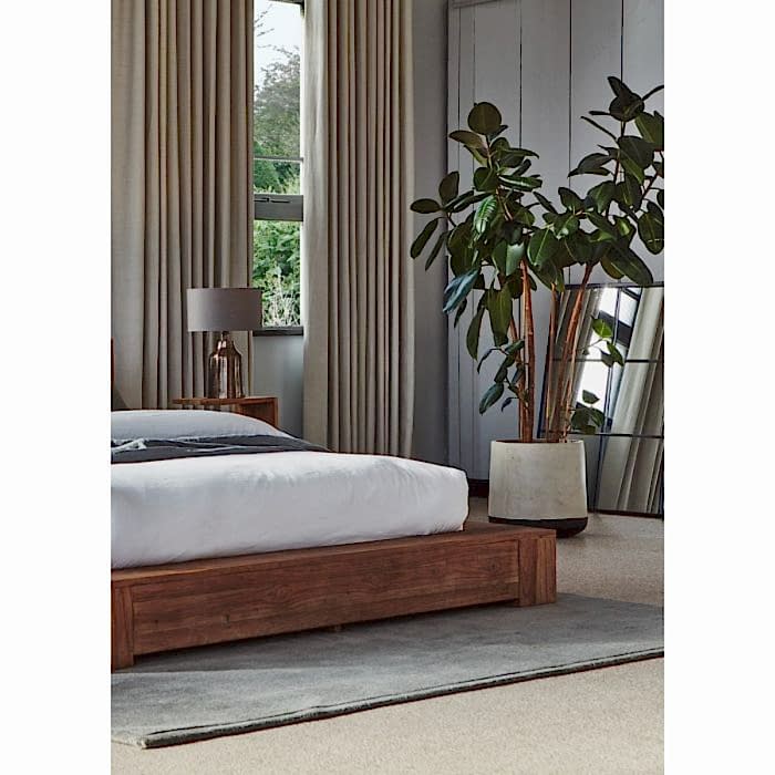 Concrete Floor Planter - Black