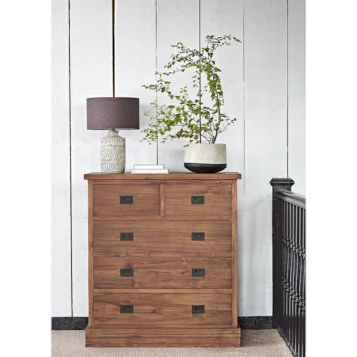 Large Concrete Pot - Black