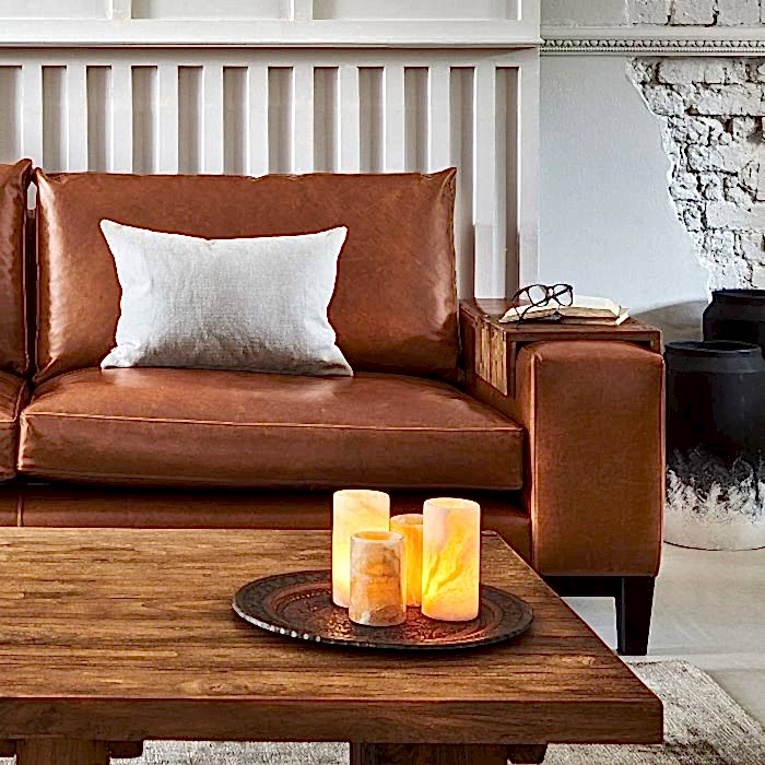 Onyx Candle Holders 