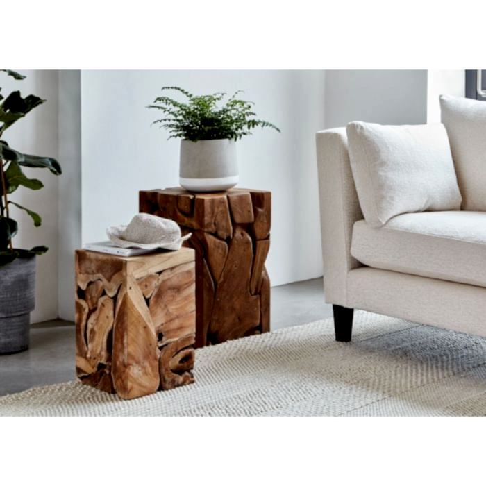 Teak Root Side Table