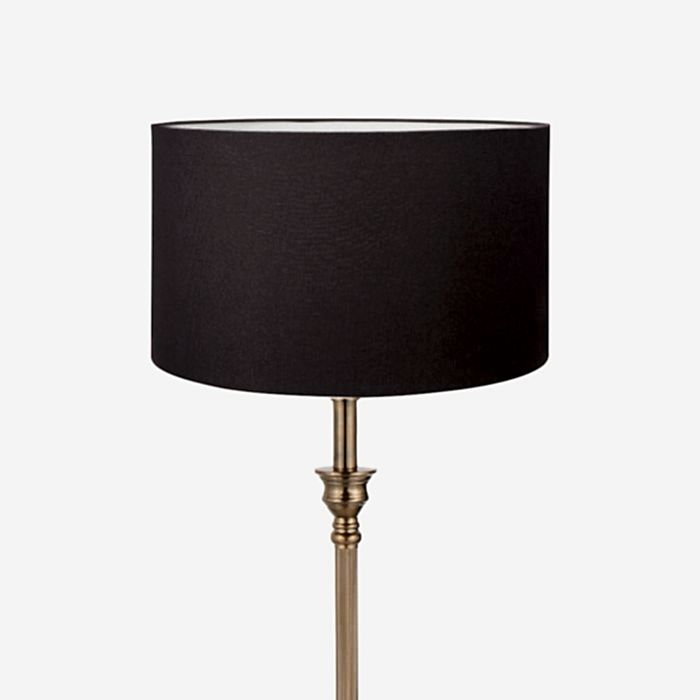 Towton Floor Lamp - Antique Brass