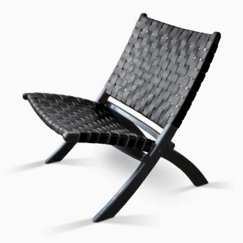 Rowland Woven Chair - Black 