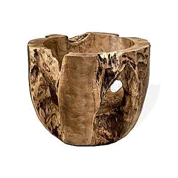 Teak Root Pot - Large