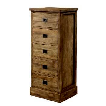 Lifestyle Tall Boy 5 Drawer Chest